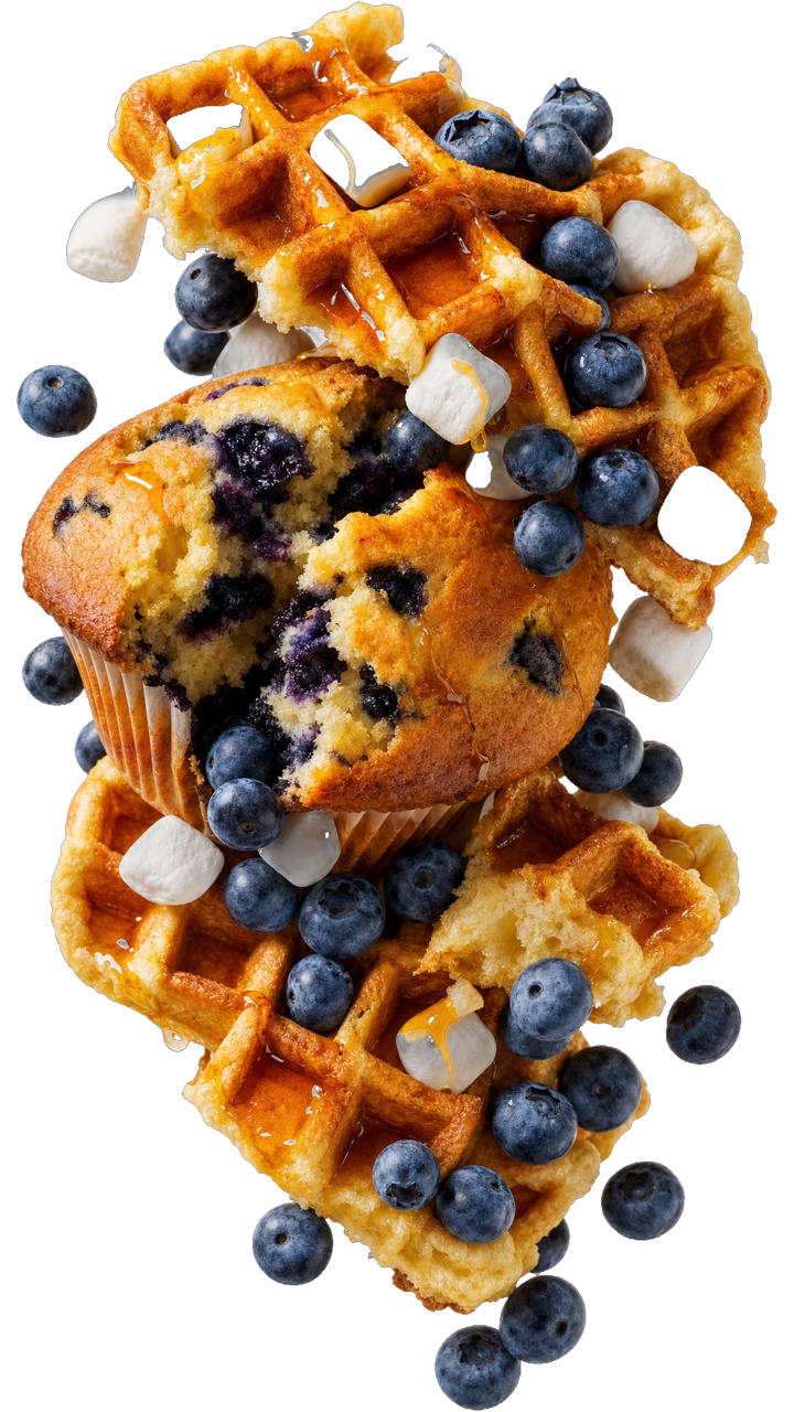 Blueberry Muffin splash